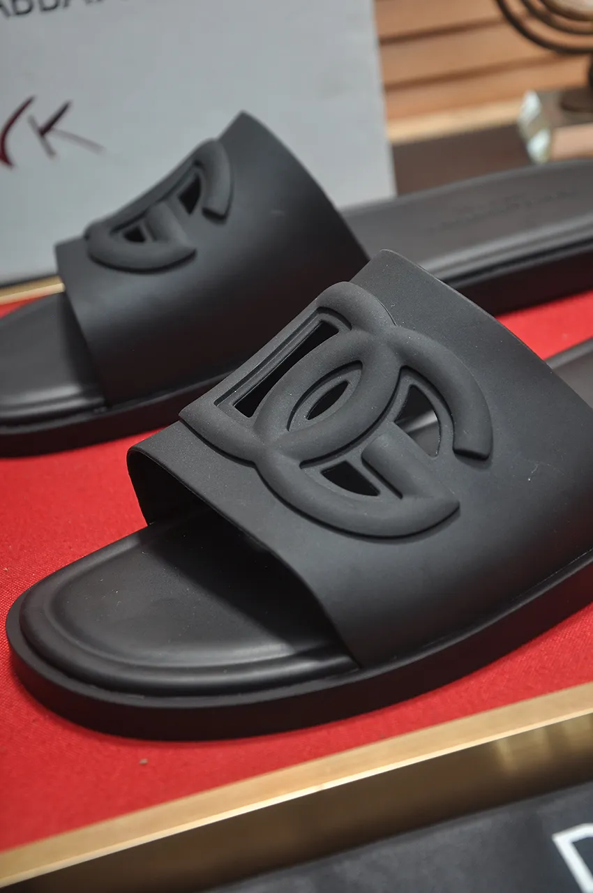 Men's shoes 💰280 [D&G] High-end quality Product trademark: DG "Dolce & Gabban*" slippers, Product material: Imported cowhide upper, original air cushion outsole, regular size: 38-45